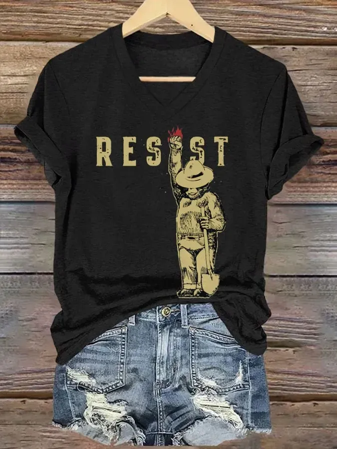 Women'S Protect Our National Parks Printed T-Shirt