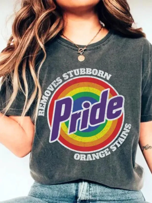 Pride Removes Stubborn Orange Stains Tee