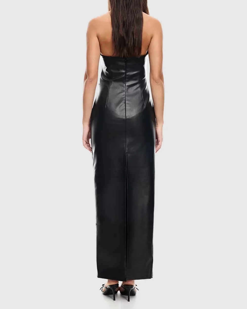 Halter Neck Slim Maxi Dress
