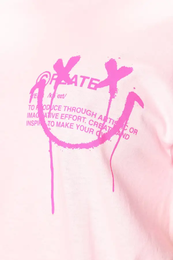 Create Art Tee - Pink