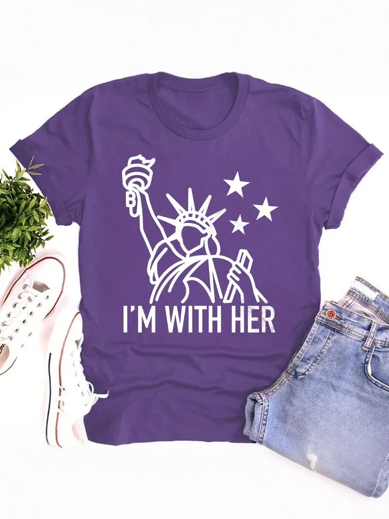 I'M With Her Teacher T-Shirt