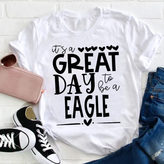 Heart And Font Matching Graphic T-Shirt