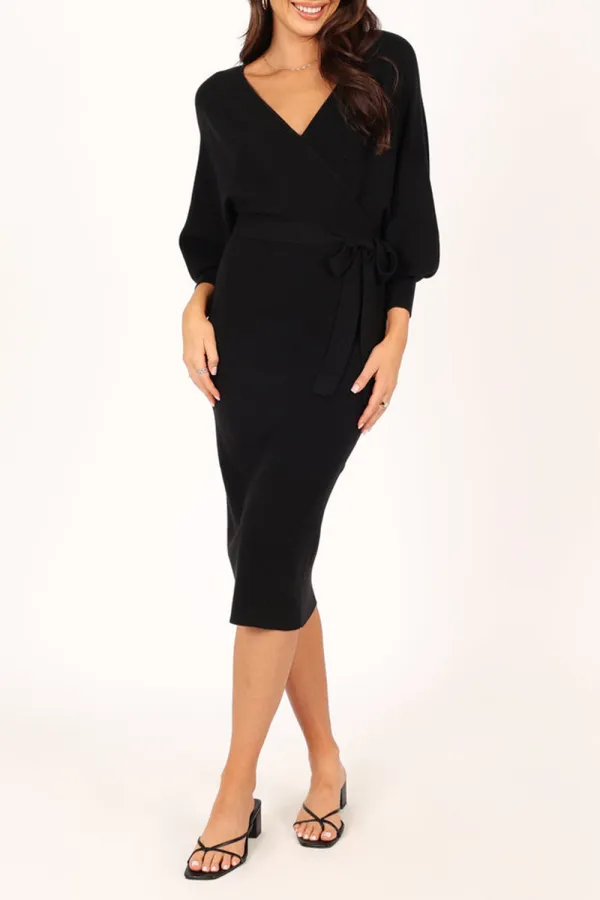 OUTDOOR MIDI DRESS AVAILABLE IN MULTIPLE COLORS