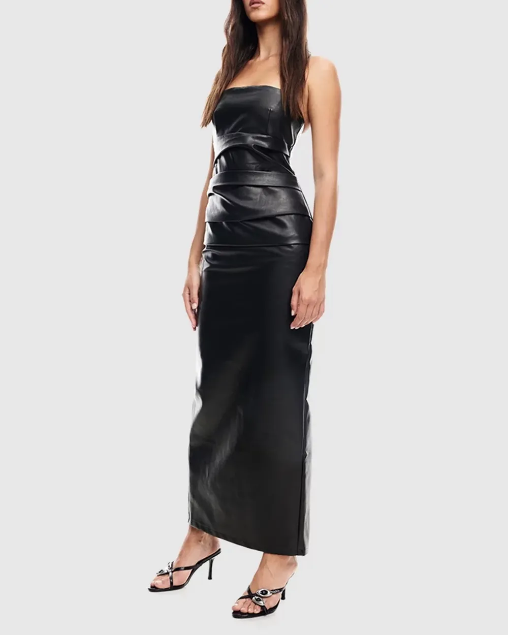Halter Neck Slim Maxi Dress