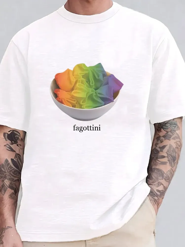 Women'S Fagottini Short Sleeve Round-Neck T-Shirt
