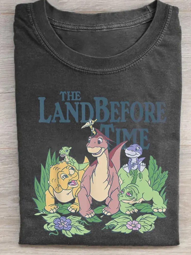 The Land Before Time Pastel Dinosaur Friends T-Shirt