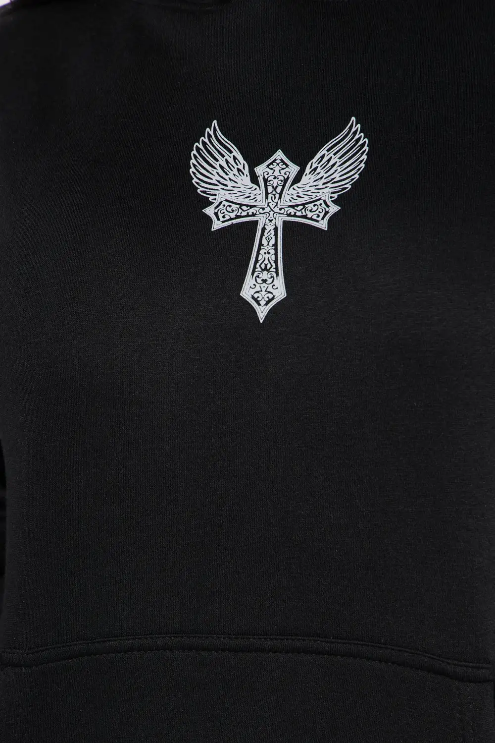 Humble Beginnings Washed Hoodie - Black