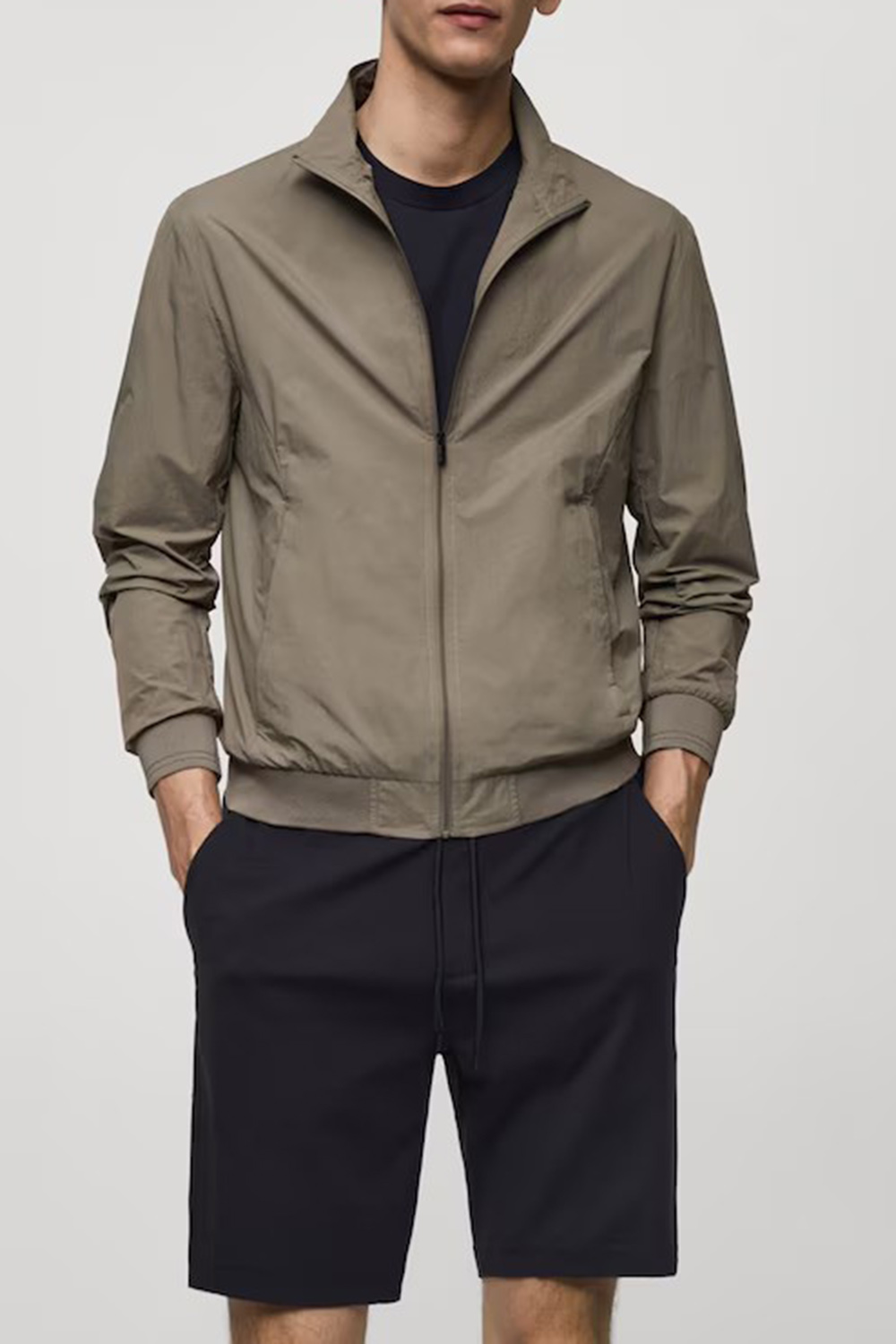 Long Sleeve With Elastic Cuffs Jacket