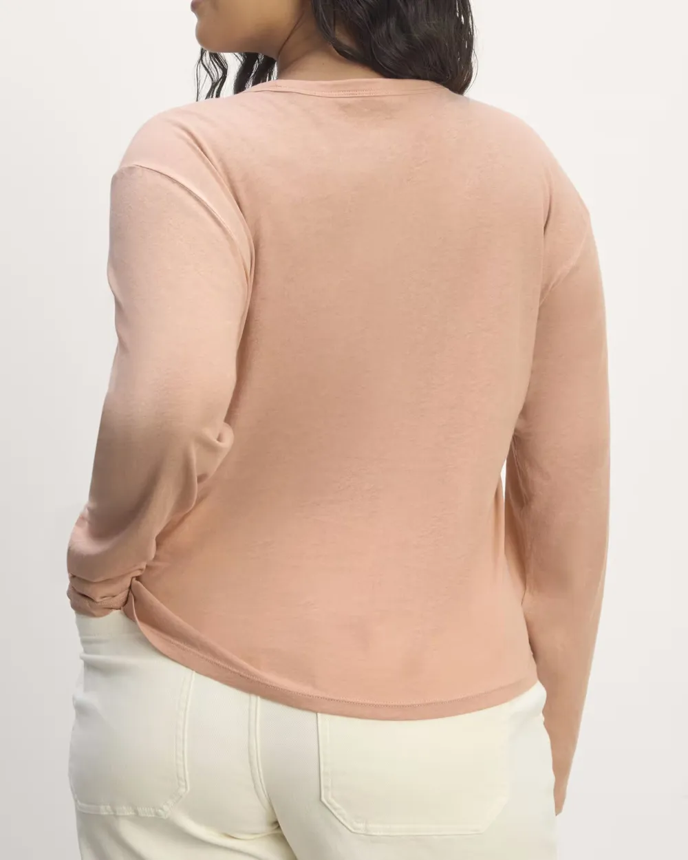 Crew Neck Long-Sleeve Tee