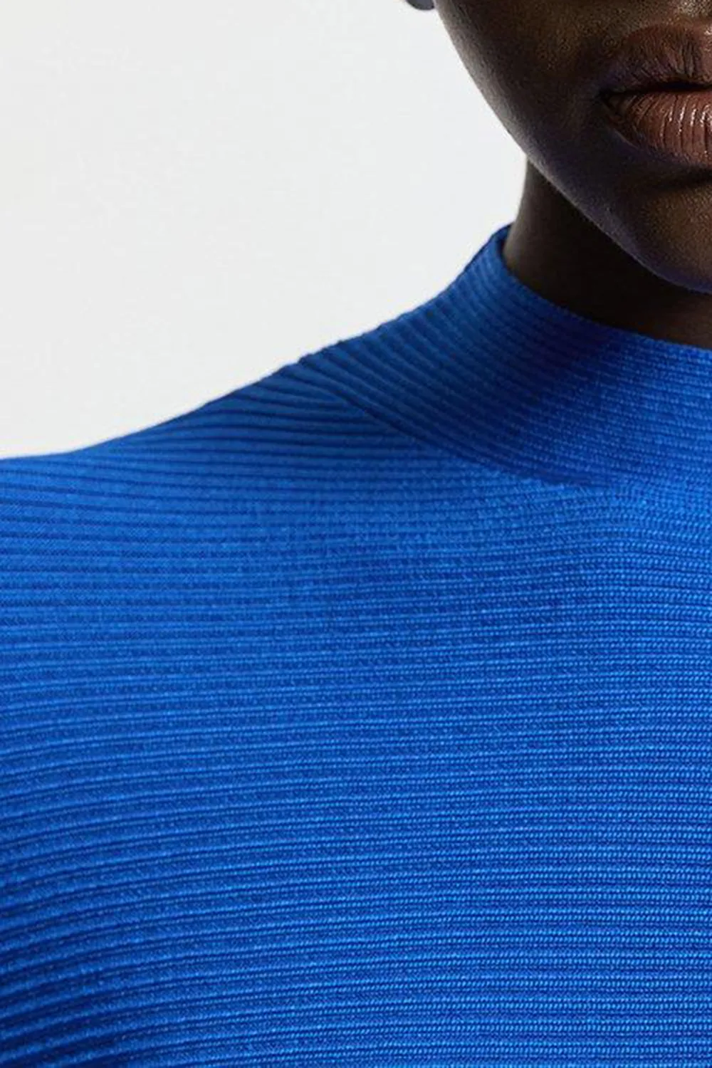 Slinky Drape Batwing Sleeve Knit Top