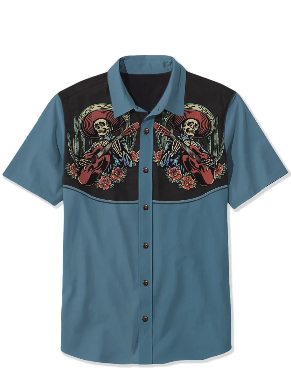 Guitar And Spring Shirt
