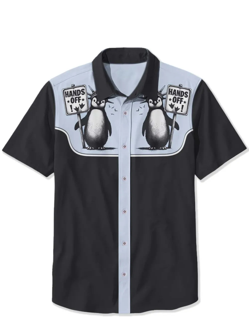Penguin RESIST HANDS OFF Shirt