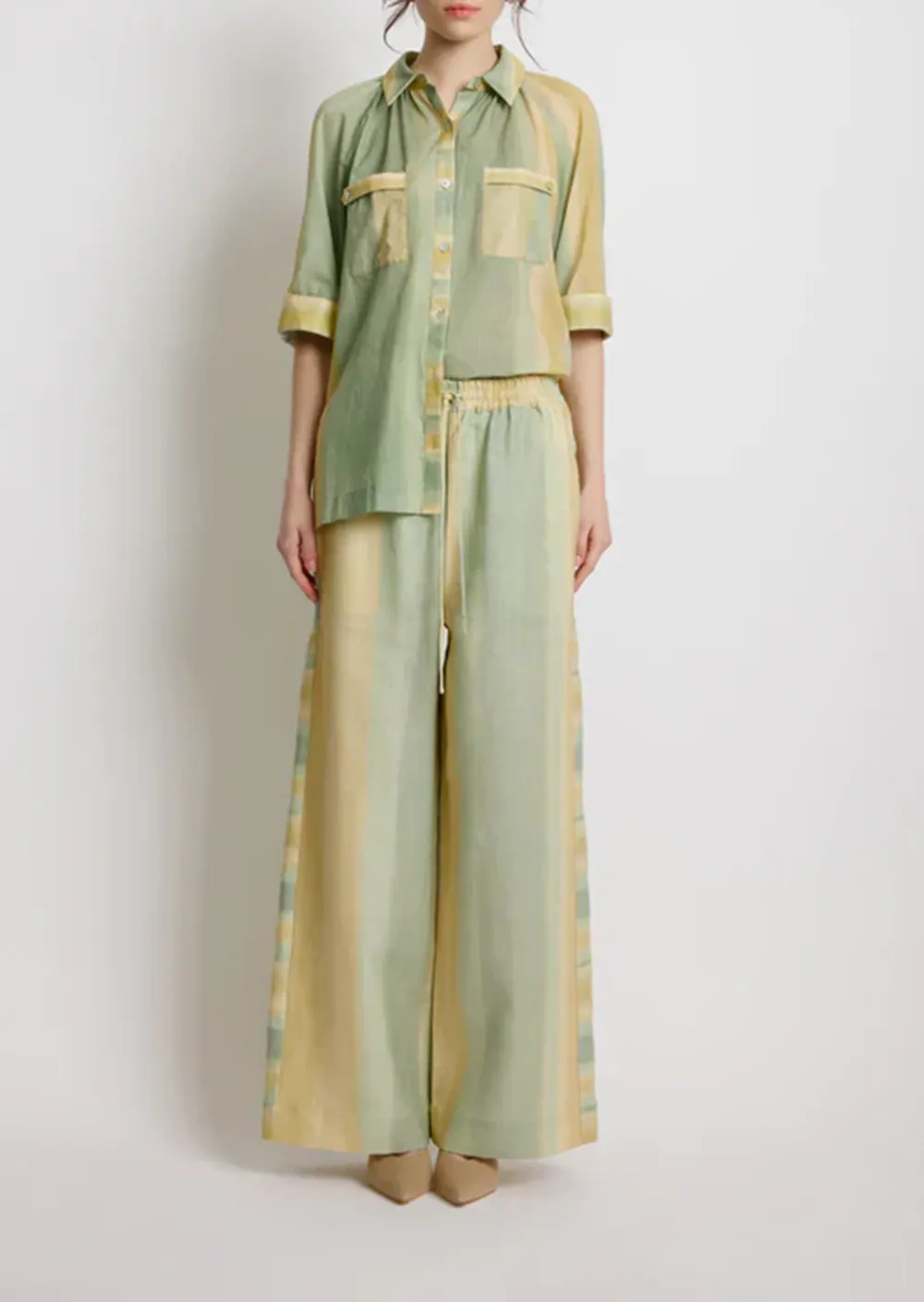 Tie Dye Oversized Utility Pants