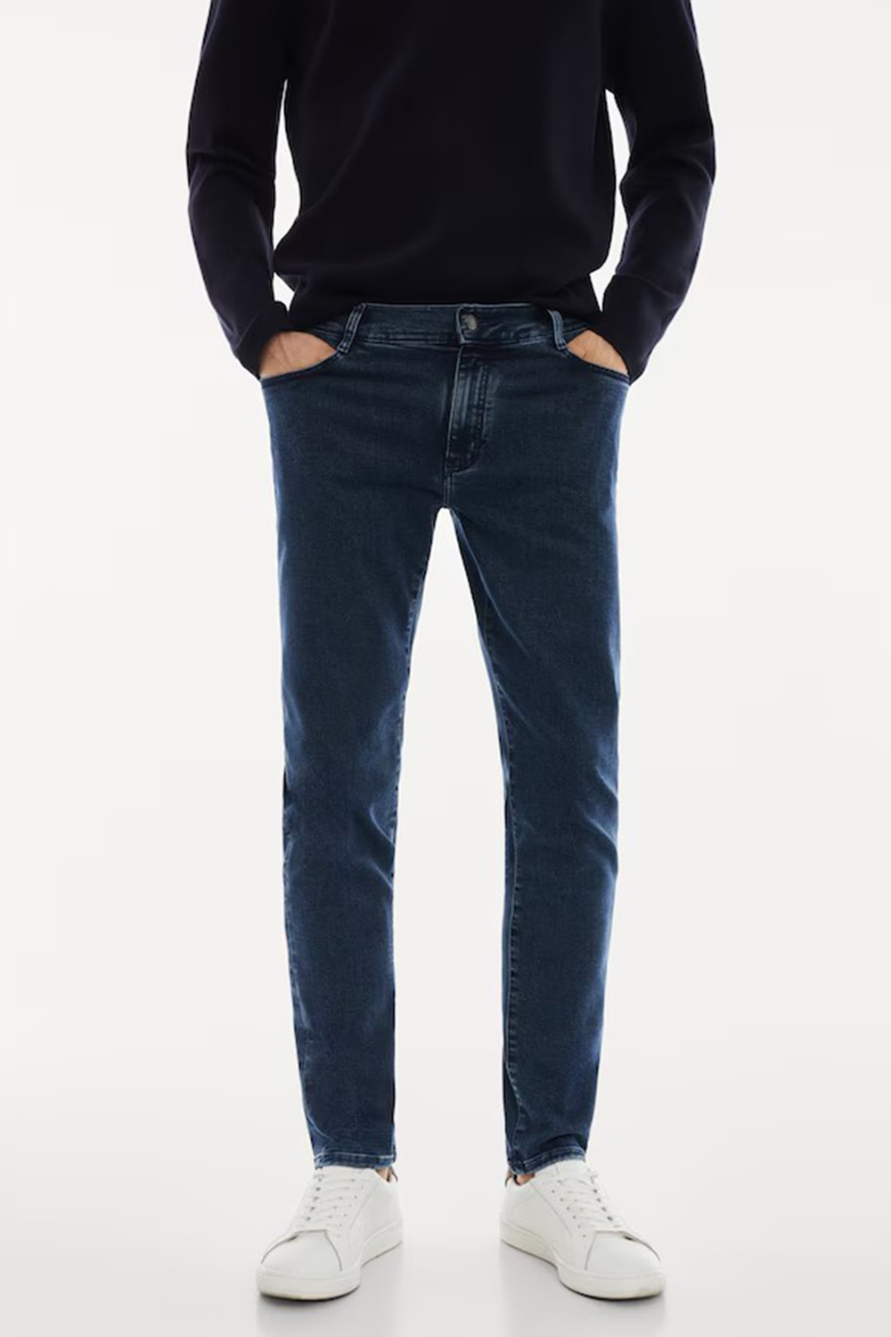 Casual Style Slim-Fit Jeans