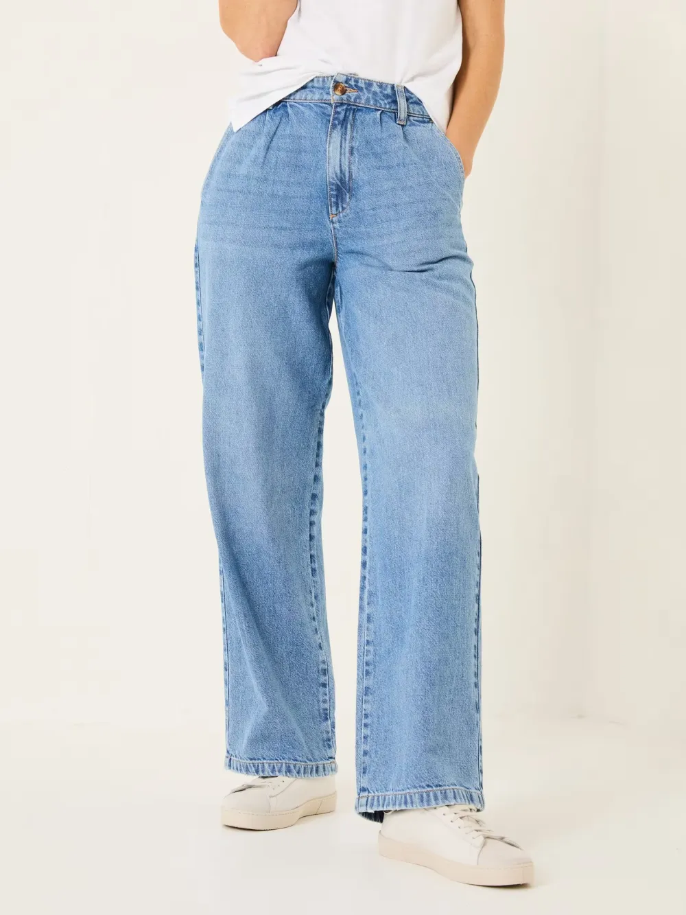 Denim Vintage Wide Leg Jeans