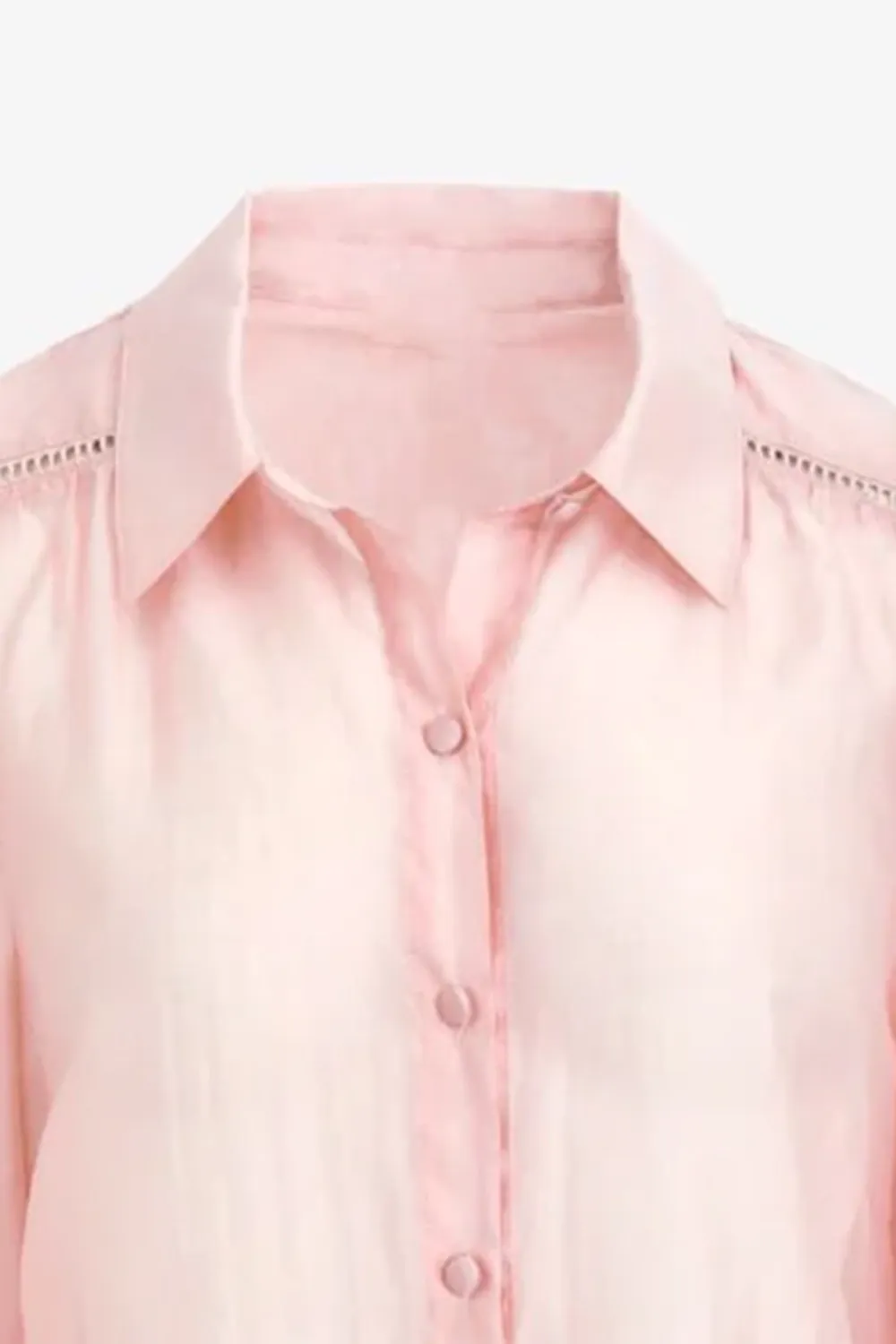 Elegant Lace Long Sleeve Shirt