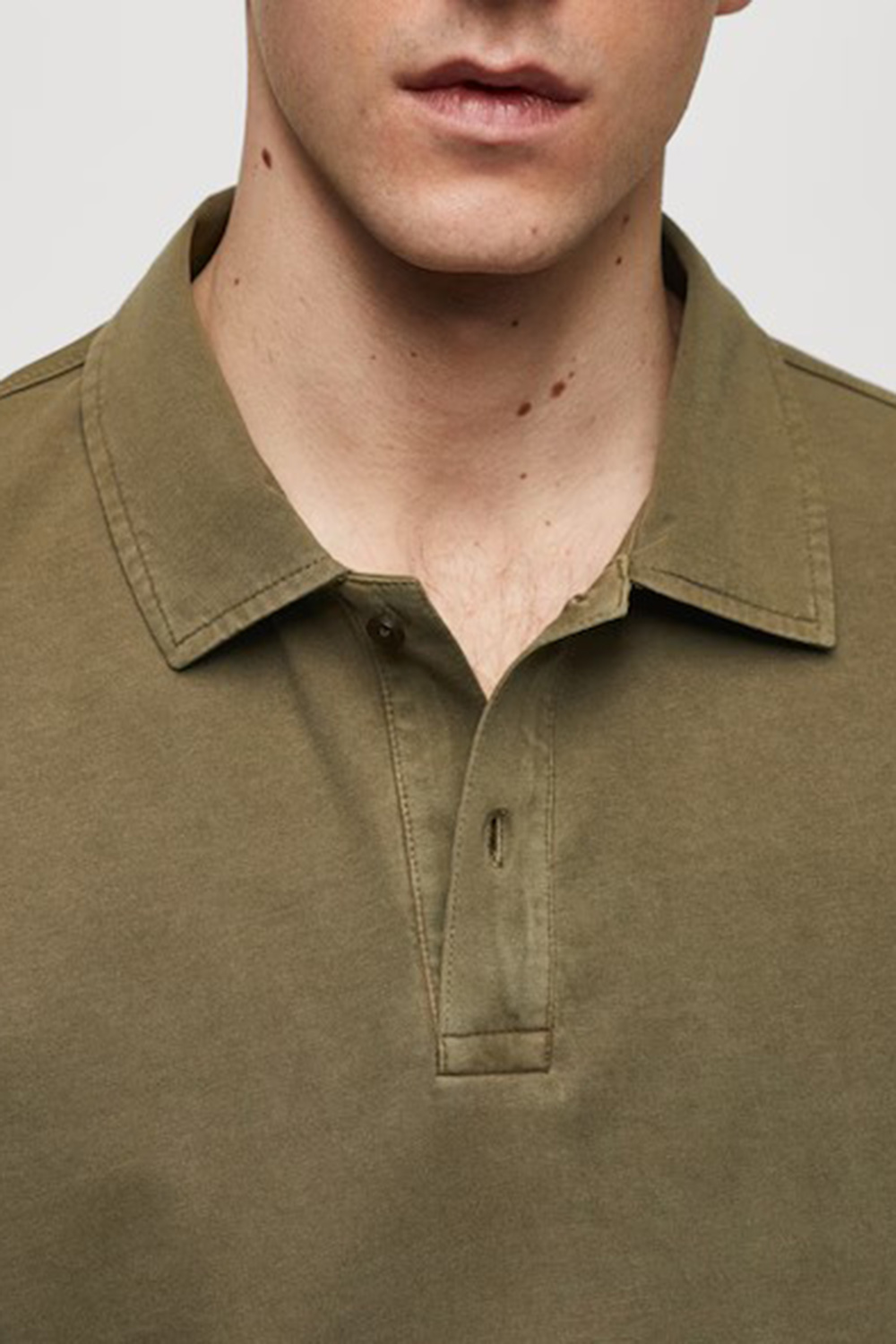 100% Cotton Relaxed-Fit Polo Shirt