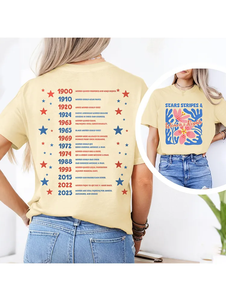 Women'S Rights Crew Neck T-Shirt