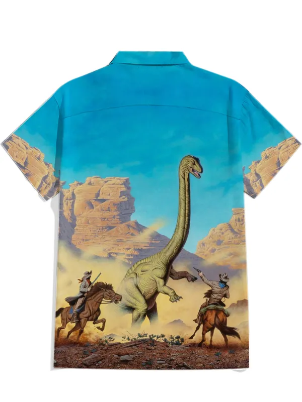 Dinosaurs and Western Warriors Shirt
