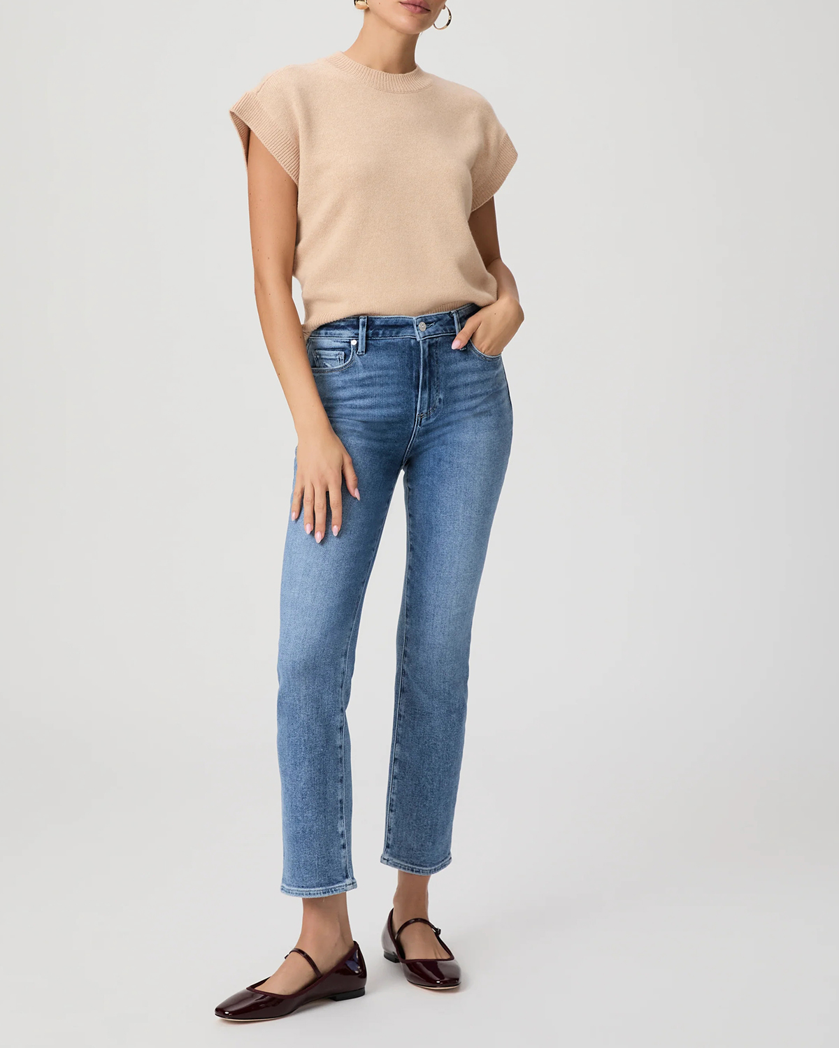 Light Blue Casual Style Jeans