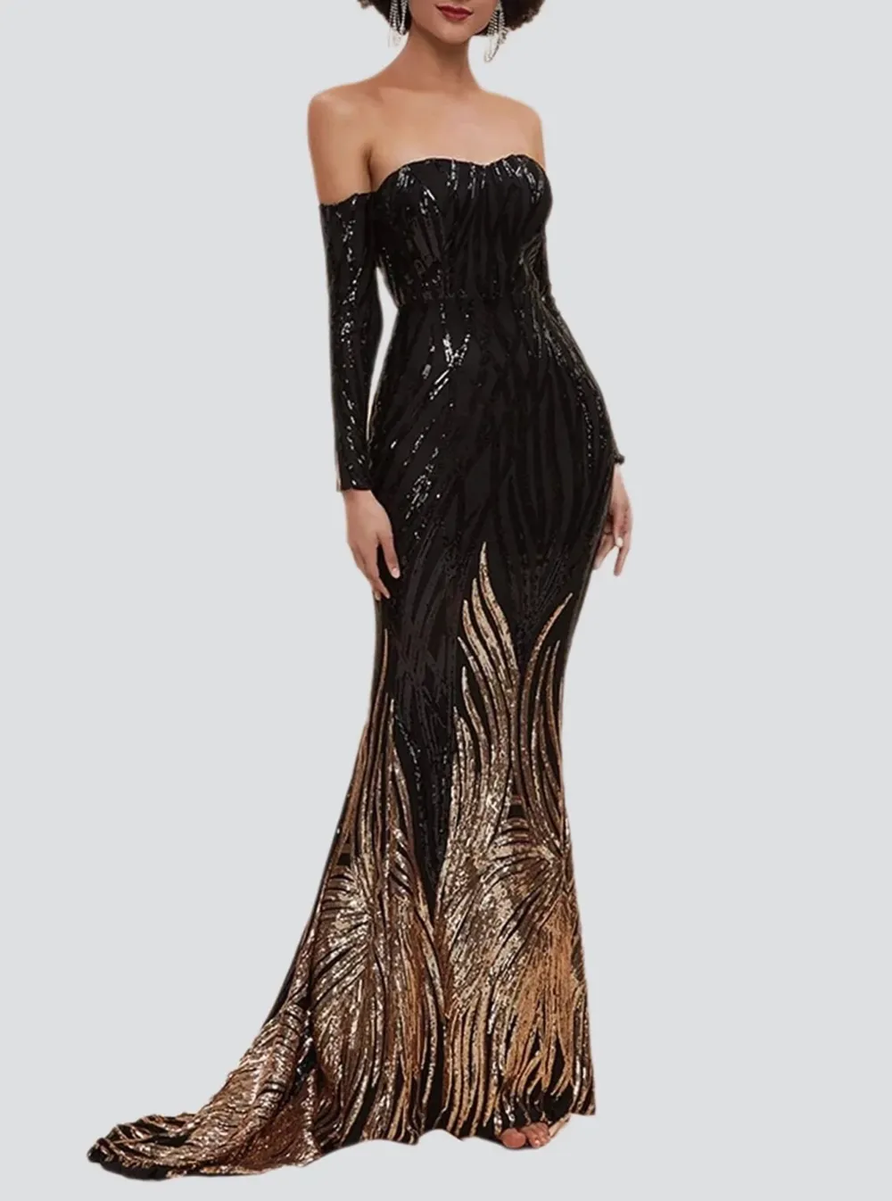 Mermaid Seuin Evening Dress