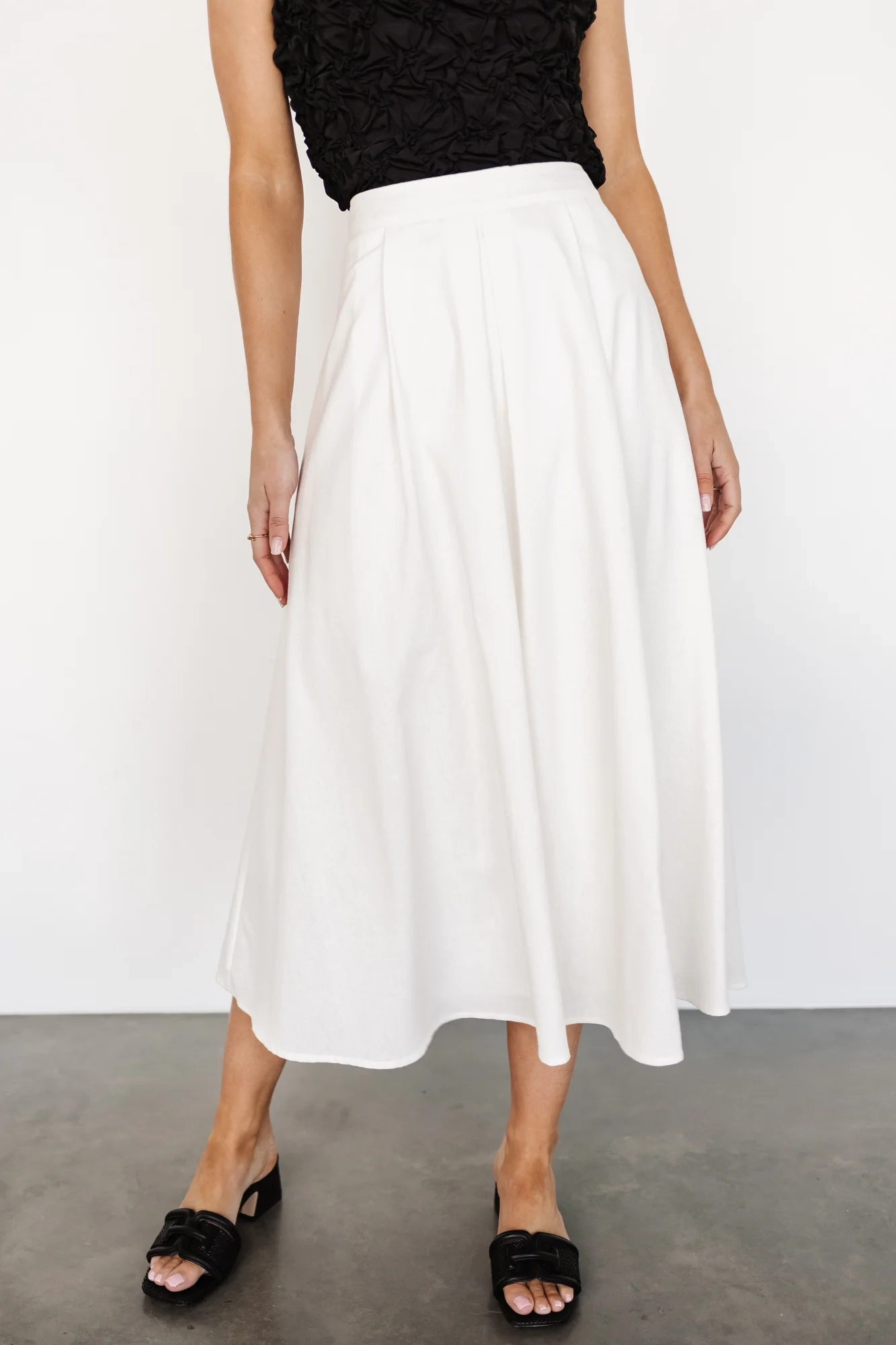 High-Waisted Versatile Slimming Skirt