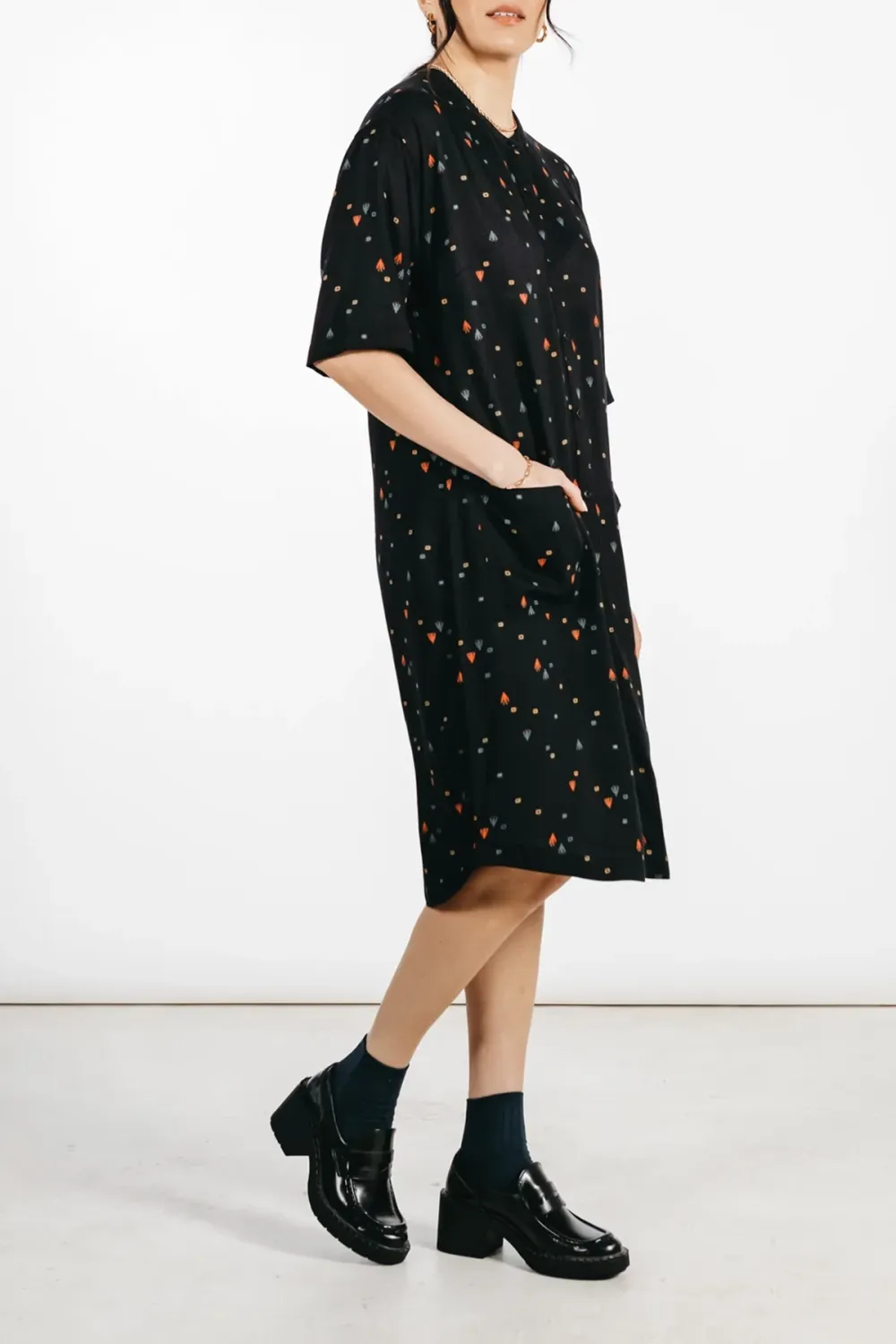 The Casual Crew Neck Dress