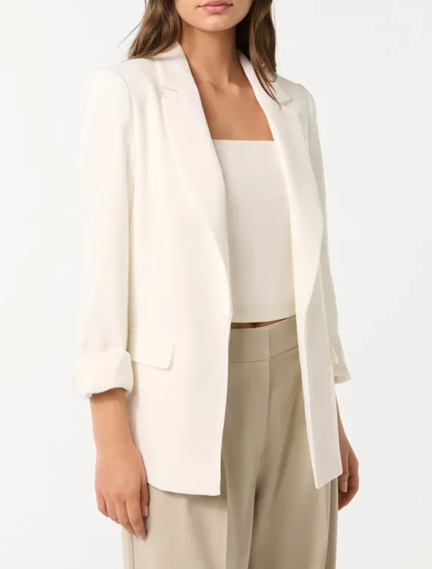 Solid Color Blazer