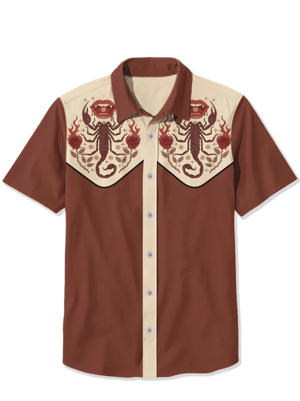 Rose Scorpion Shirt