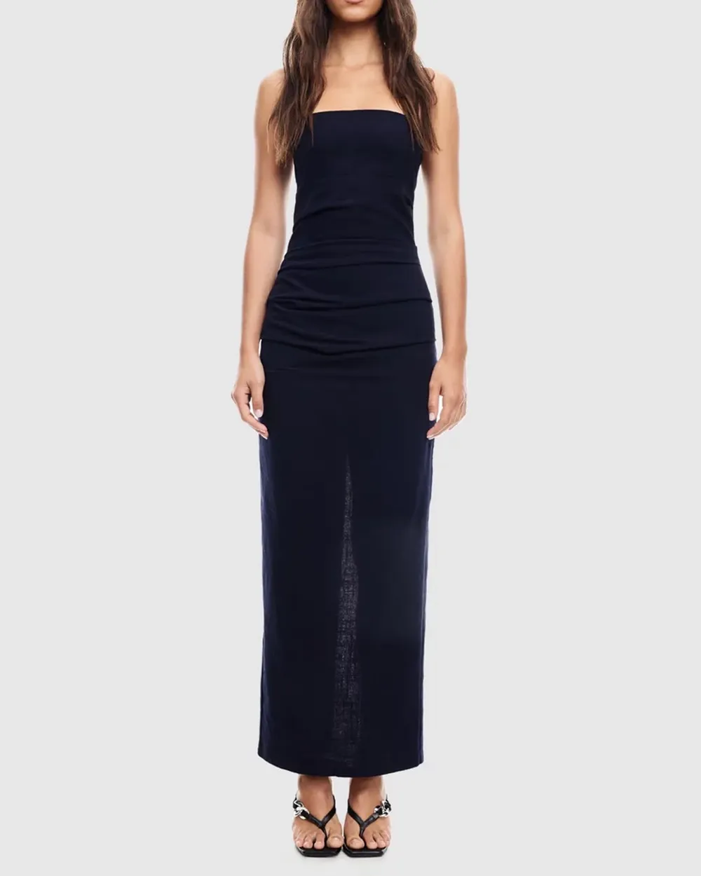 Halter Neck Slim Maxi Dress