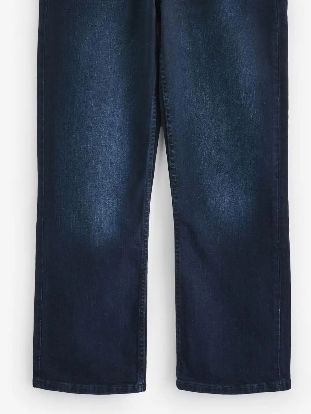 Blue Casual Style Stretch Straight Jeans