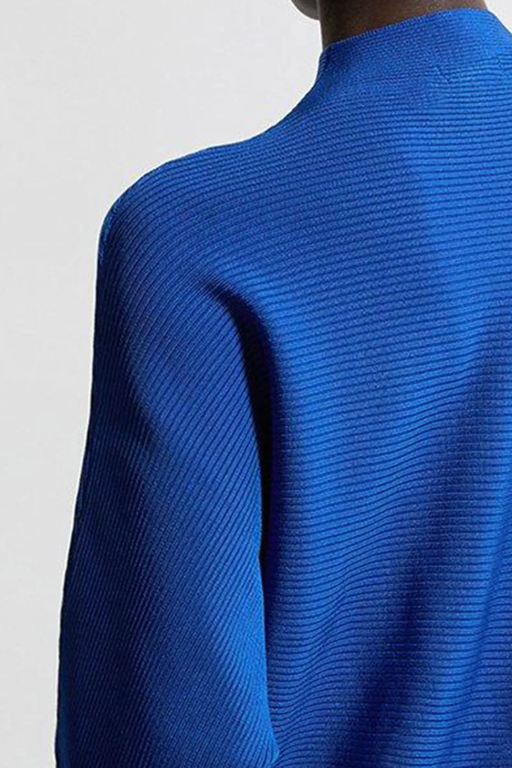 Slinky Drape Batwing Sleeve Knit Top