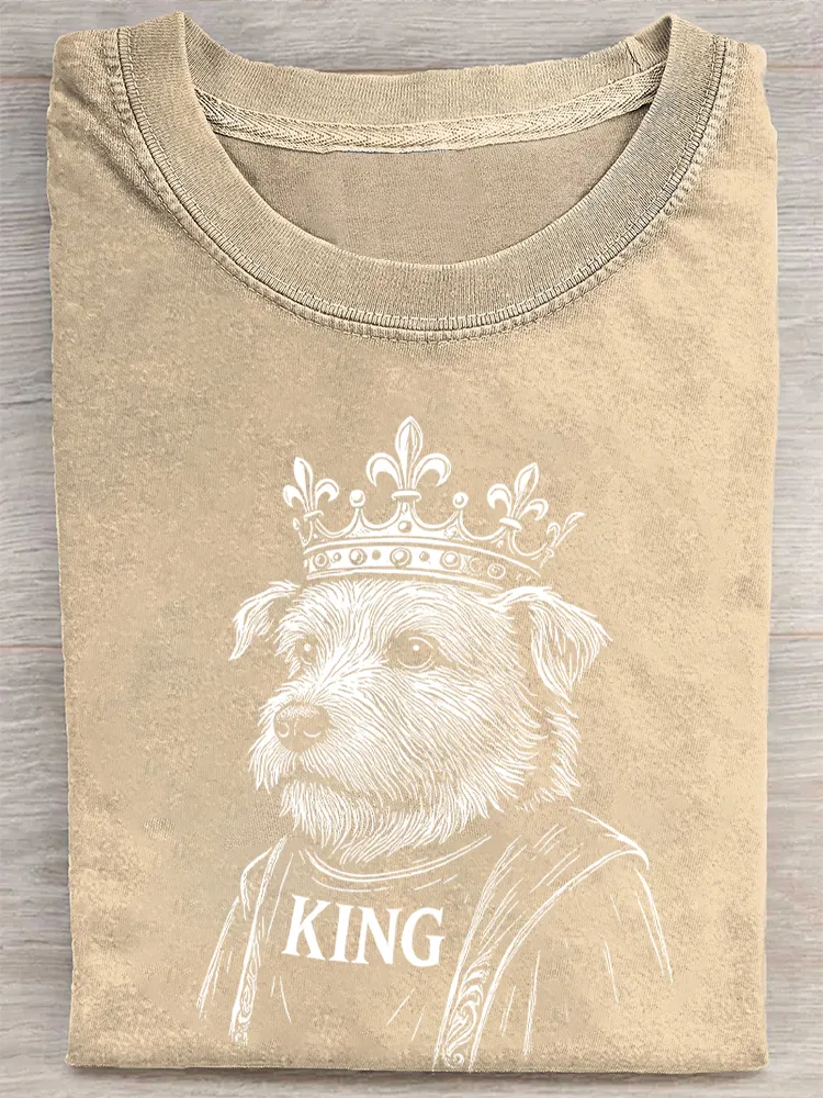 The Majestic Dog King Charles The Leader Among Dogs T-Shirt
