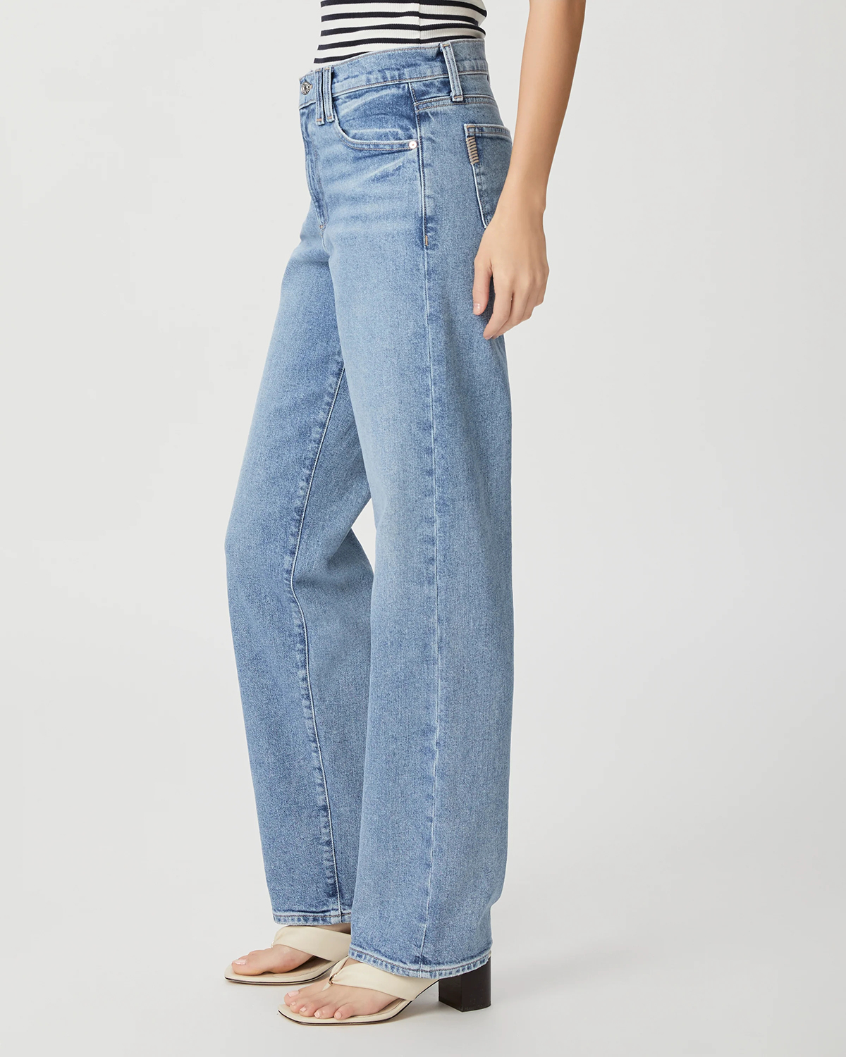 Light Blue Cotton Jeans