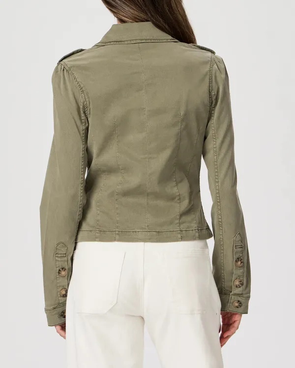Olive Green Military Inspired Jacket