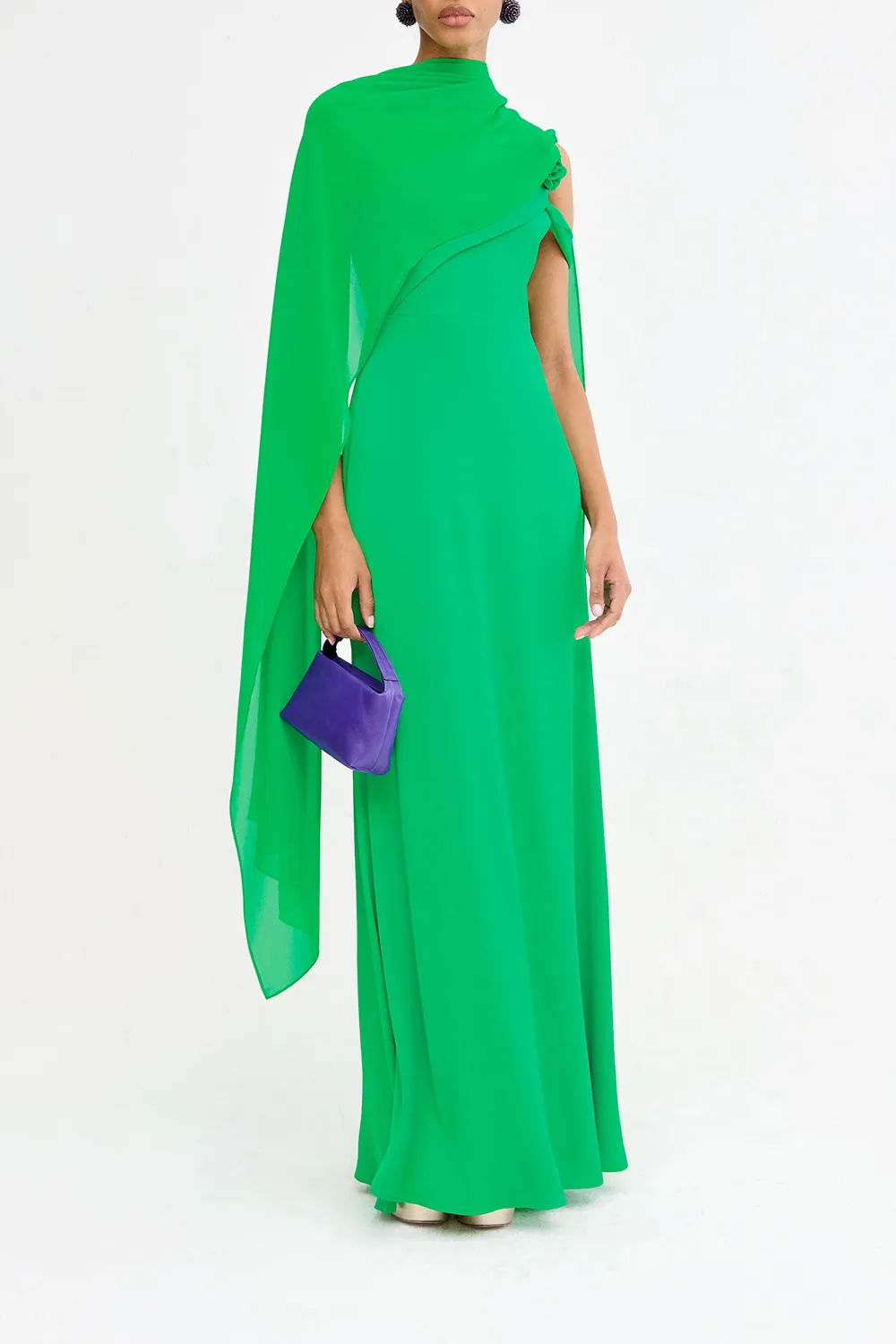 Green Color Capture the Beauty of Nature Shawl