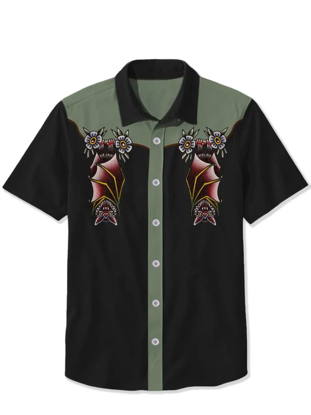 Upside Down Bat Shirt
