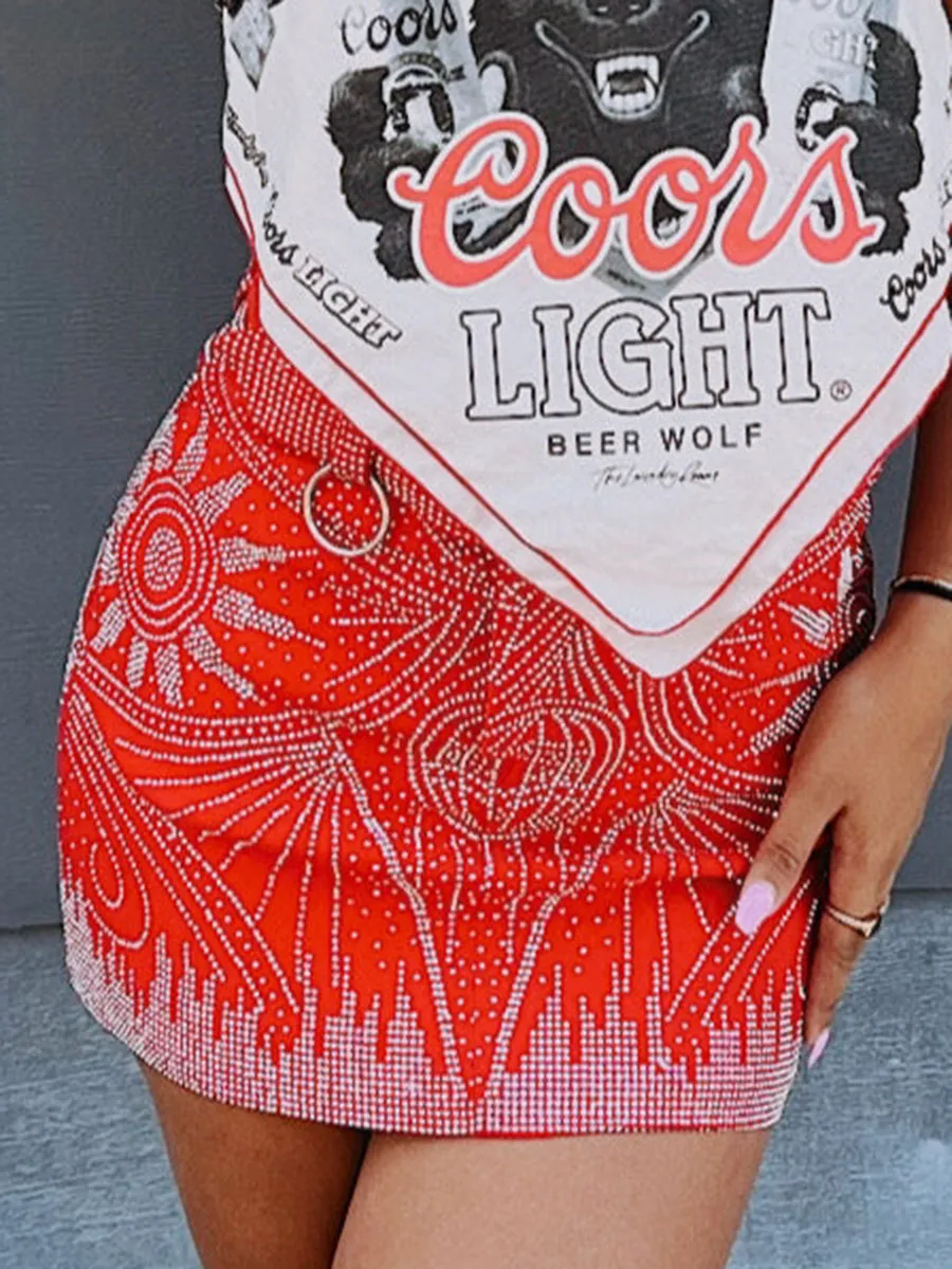 All To Myself Rhinestone Skirts