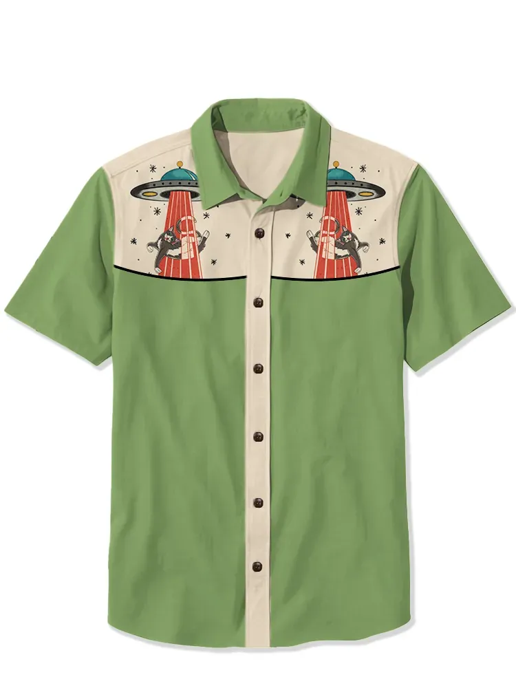 UFO took the cat Shirt