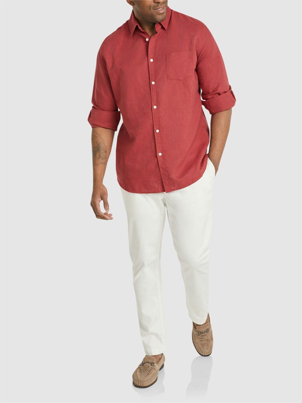 CLASSIC FIT LINEN SHIRT