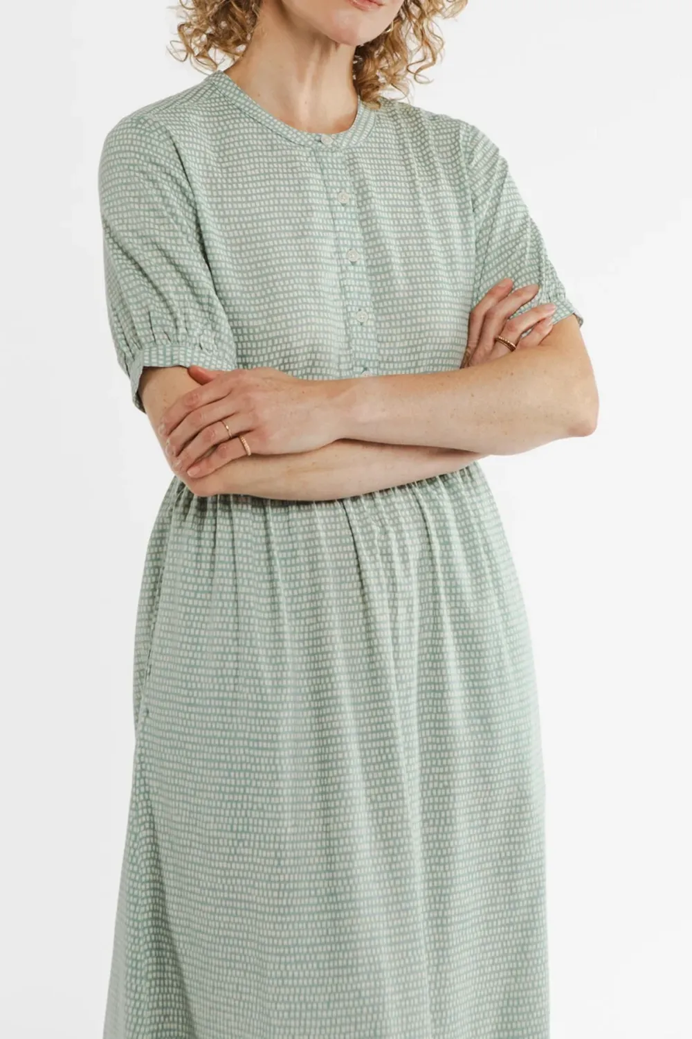 The Crew Neck Short Sleeve Dress