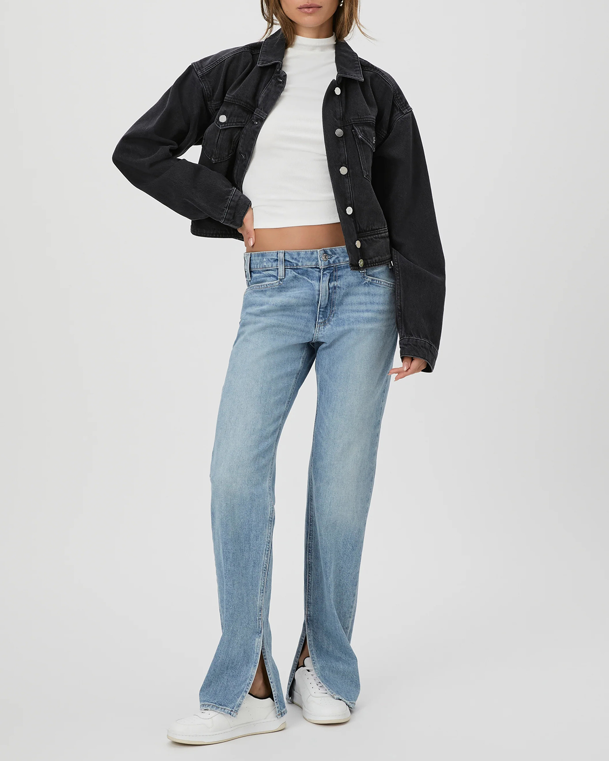 Black Denim Classic Jacket