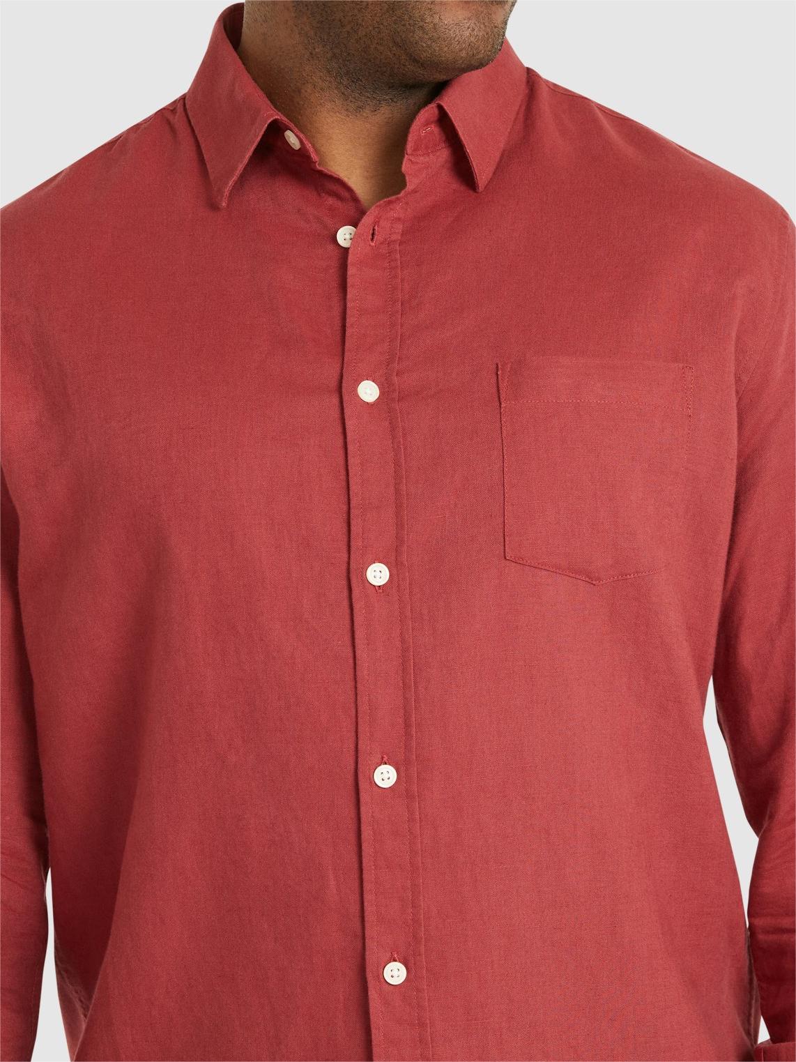 CLASSIC FIT LINEN SHIRT