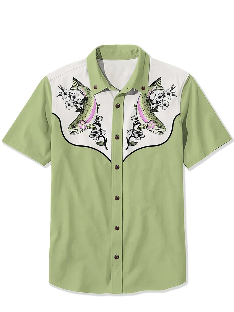 Flower Fish Shirt