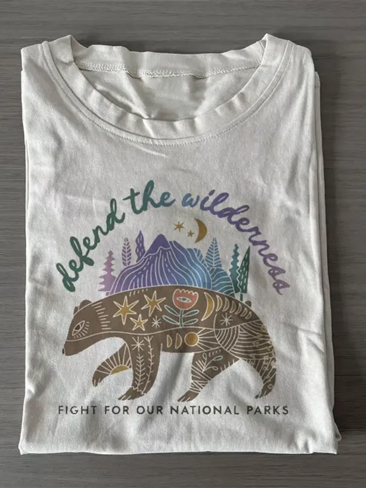 Fight For Our National Parks Defend The Wilderness T-Shirt
