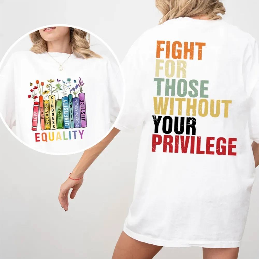 Women'S Equality Round-Neck Short Sleeve T-Shirt