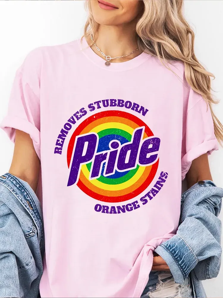 Women'S Pride Short Sleeve Round-Neck T-Shirt