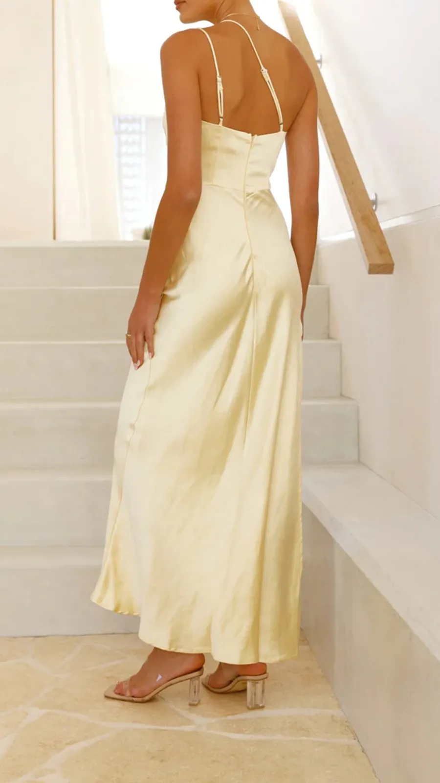 Side Split Maxi Dress