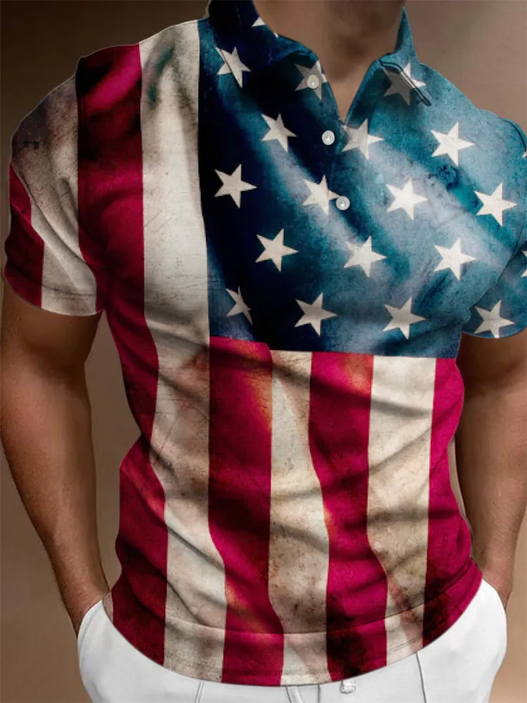 Men's Independence Day Polo Shirt