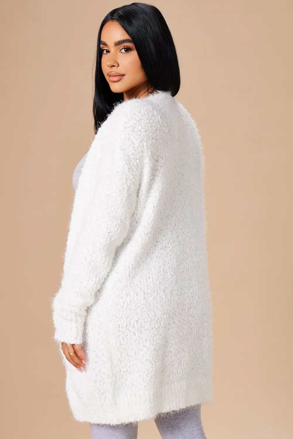 Never A Dull Moment Cardigan - White